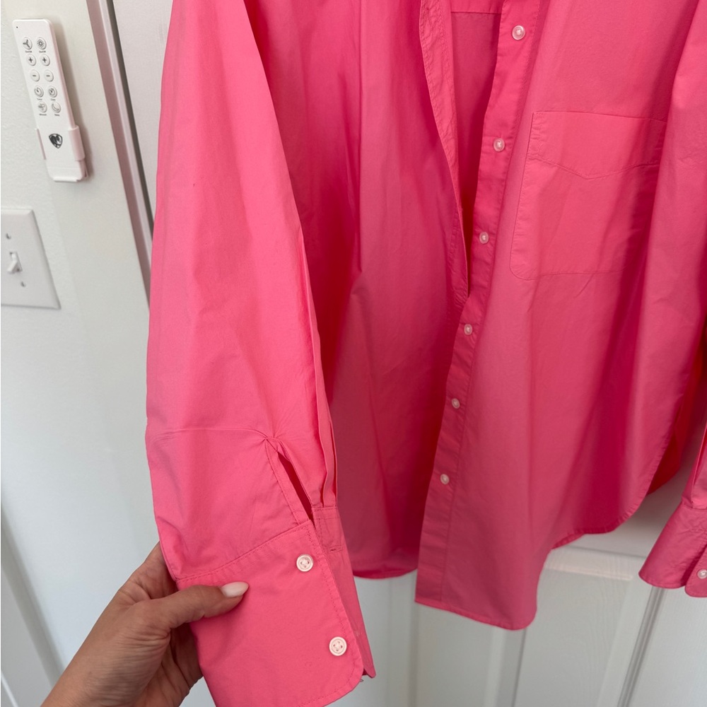 H&M Pink Button-Up Shirt - Picture 5 of 7